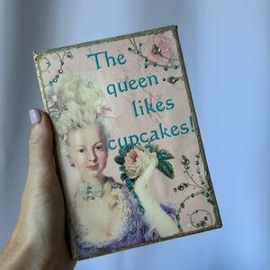 Marie Antoinette Cupcake Quote Wall Art